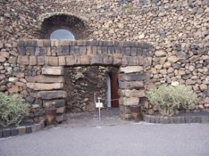 Mirador del río - The entrance to the viewing complex